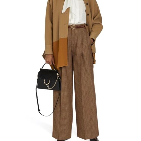 Chloé Small Faye Leather & Suede Top Handle Bag - Picture 3 of 15